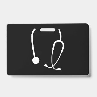 Badge Infirmière Stéthoscope Médecin Infirmière Drôle