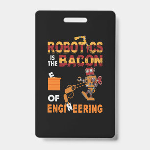 Badge Ingénieur robotique de l'ingénierie
