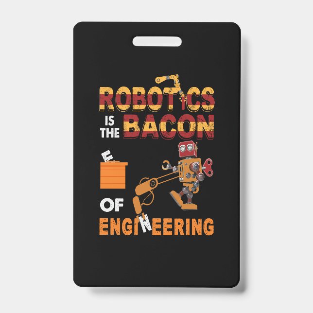 Badge Ingénieur robotique de l'ingénierie (Avant)