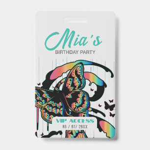 Badge Insigne d'accès VIP pour la fête d'anniversaire