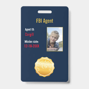 Badge Insigne d'agent secret du FBI