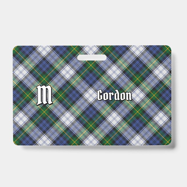 Badge Insigne de Clan Gordon en tartan de robe (Avant)