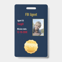 Insigne de l'agent secret du FBI