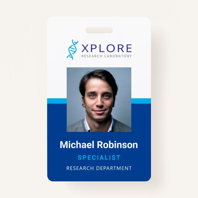 Badge Insigne de l'employé de la compagnie (Devant)