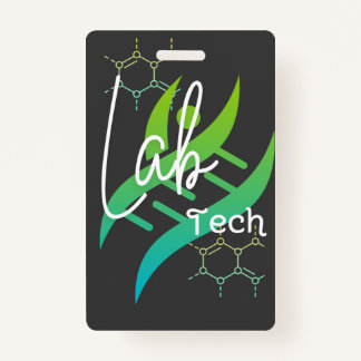 Badge Insigne de nom technique du laboratoire