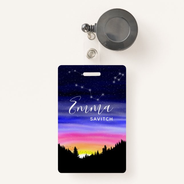 Badge Insigne de nuit Diamond (Front with Retractable)