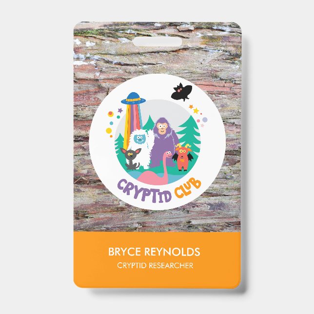 Badge Insigne de partie du chercheur cryptique (Avant)