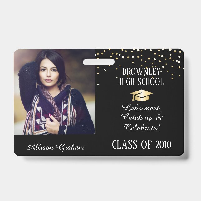 Badge Insigne de réunion d'un collège ou d'un collège (Avant)