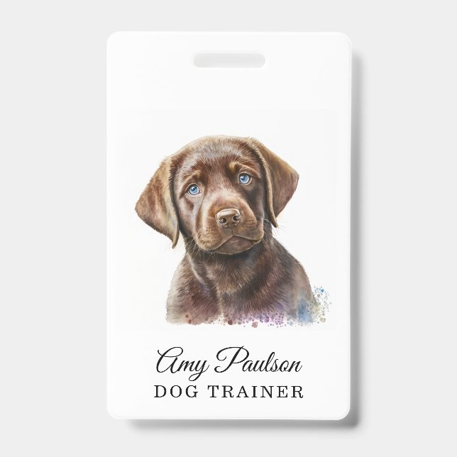 Badge Insigne de service pour animaux de compagnie de l' (Avant)