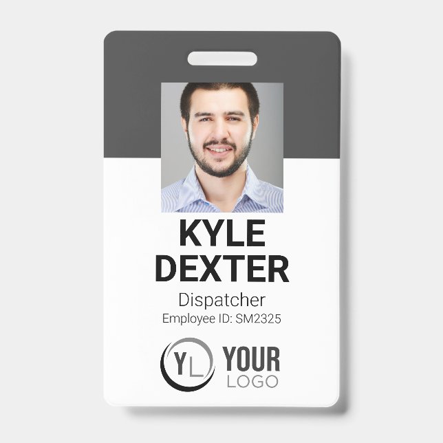 Badge Insigne d'identification photo (Avant)