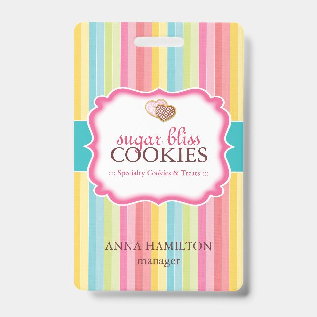 Badge Insigne employé du directeur de boulangerie (Avant)