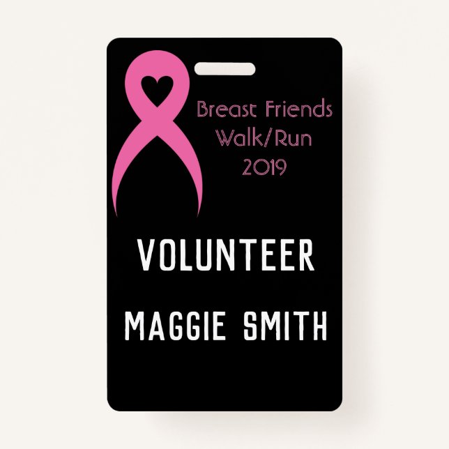 Badge Insigne entièrement personnalisable (Devant)