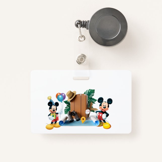 Badge Insigne horizontal (Front with Retractable)