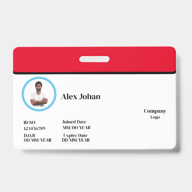 Badge Insigne horizontal (Front)