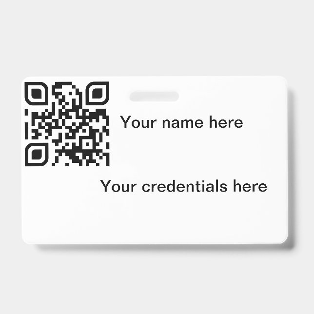 Badge insigne Qr (Face)