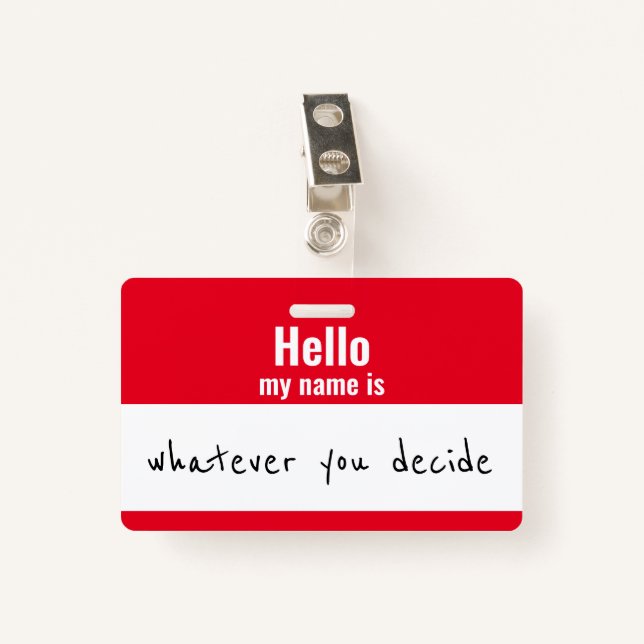 Badge Insigne Rep (Devant avec clip)