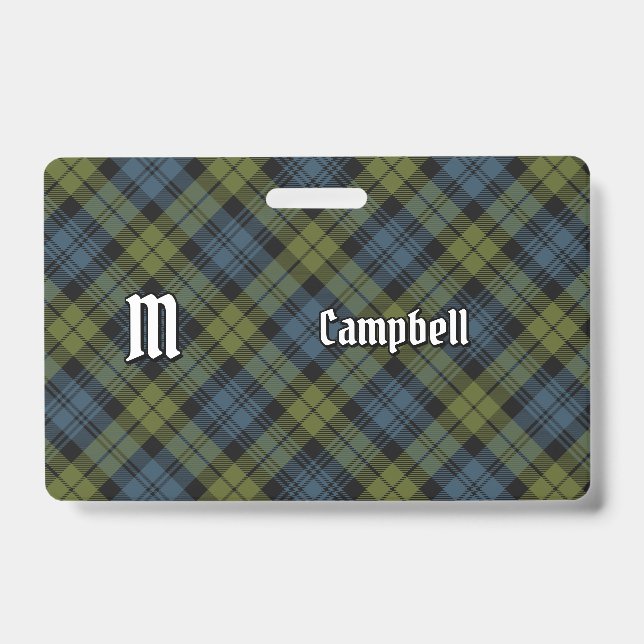 Badge Insigne tartan Campbell (Avant)