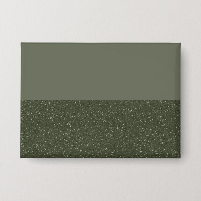 Badge Insigne vert mousse personnalisé | Balise Nom de l (Recto)