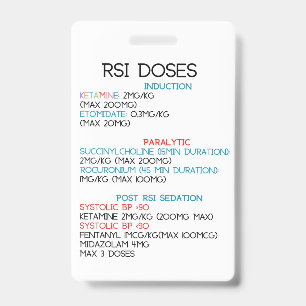 Badge Insigne vertical