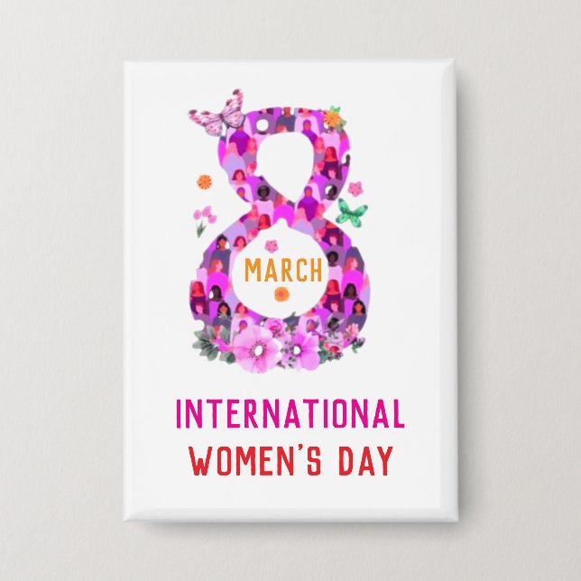 Badge Inspire Inclusion International Women's 8 mars (Recto)