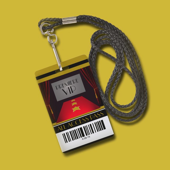 Badge Invitation VIP pour l'anniversaire de la Première  (Créateur téléchargé)