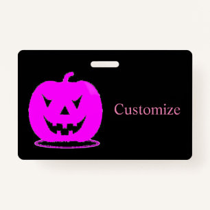 Badge Jack rose olantern Halloween Thunder_Cove