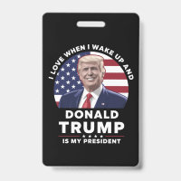 J'adore quand je me réveille et que Donald Trump e