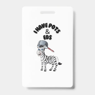 Badge J'ai des POTS & EDS