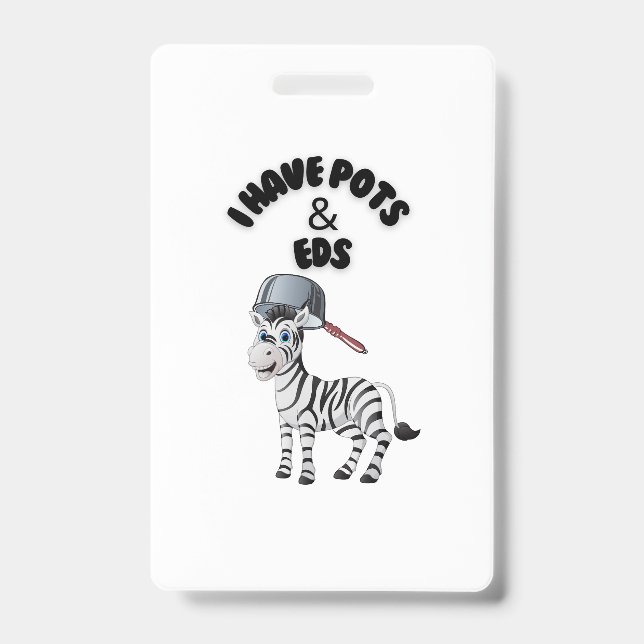 Badge J'ai des POTS & EDS  (Avant)