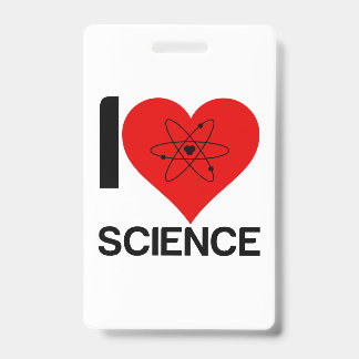 BADGE J'AIME LA SCIENCE
