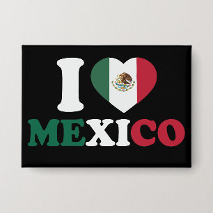 Badge J'aime le Mexique