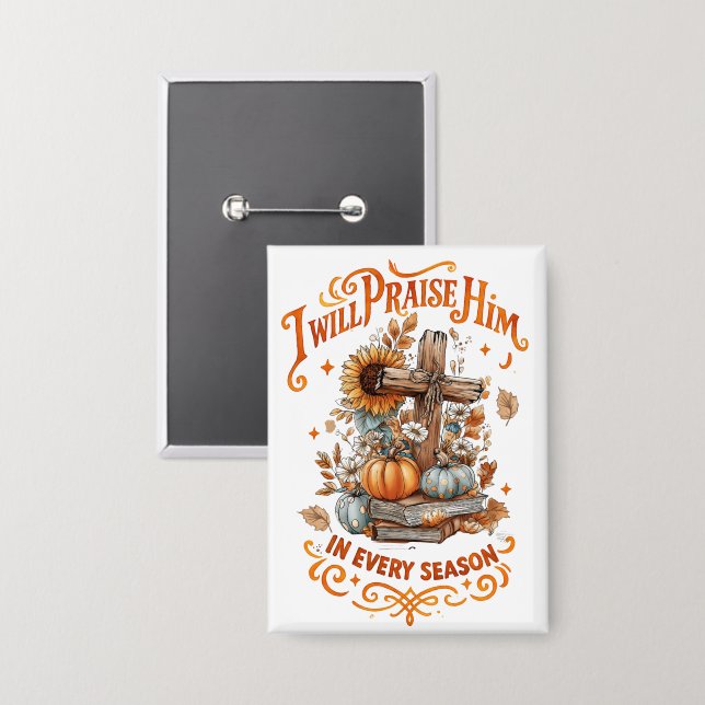 Badge Je Le Louerai... (Recto/Verso)