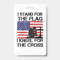Je me tiens pour le Drapeau Kneel pour le Drapeau