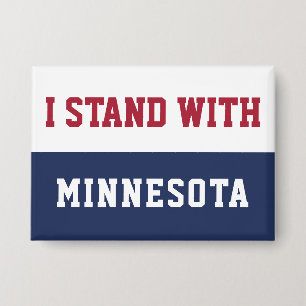 Badge Je suis avec Minnesota