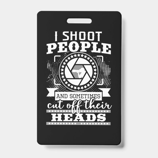 Badge Je Suis Photographe (Avant)