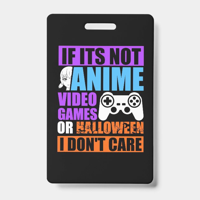 Badge Jeux vidéo d'Halloween (Avant)
