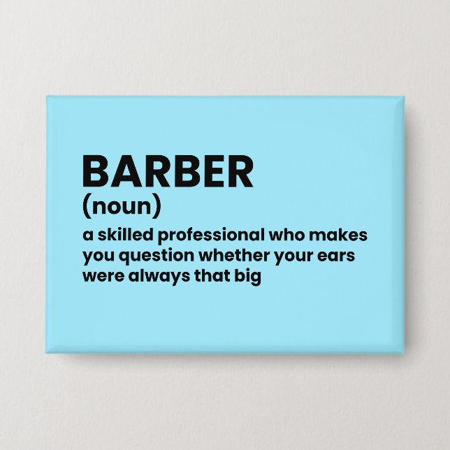 Badge Jointure de définition de barbier (Recto)