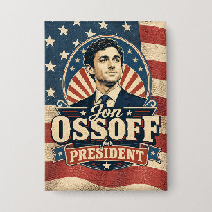 Badge Jon Ossoff Pour le président Politique