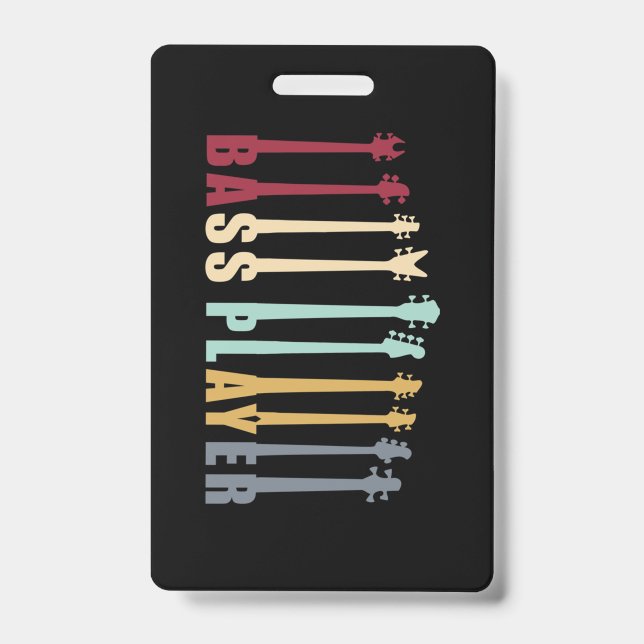 Badge Joueur de basse (Avant)