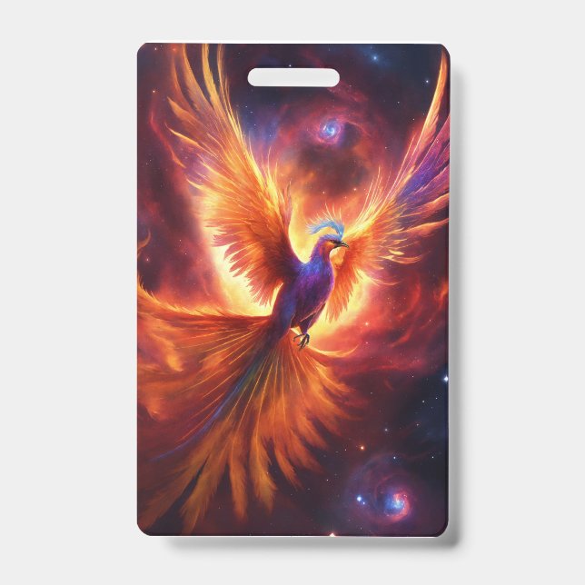 Badge "Joyeuse fête des Mères": Phoenix Céleste (Avant)