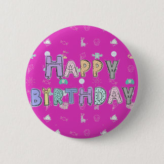 Badge Joyeux Anniversaire Enfants
