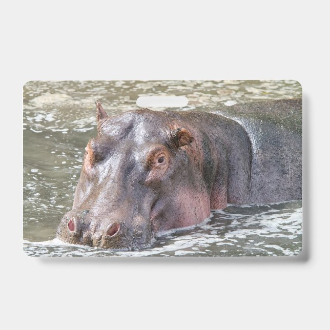Badge Joyeux Hippo (Avant)