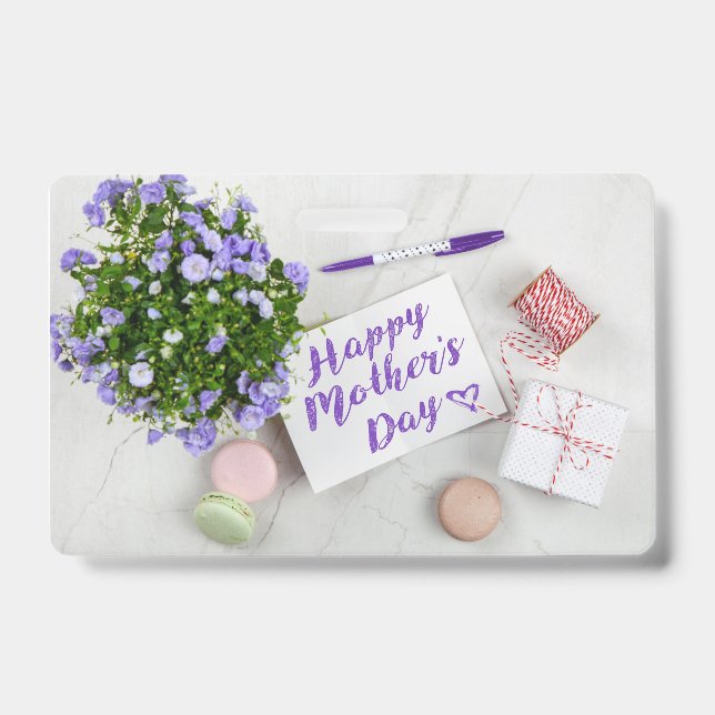 BADGE JOYEUX JOUR DE MÈRE (Avant)