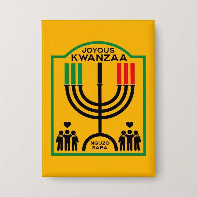 Badge Kwanzaa Umoja (Recto)