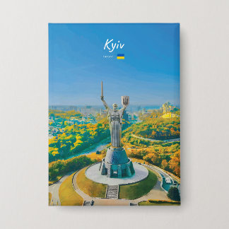 Badge Kyiv, Ukraine - Monument de la mère Ukraine