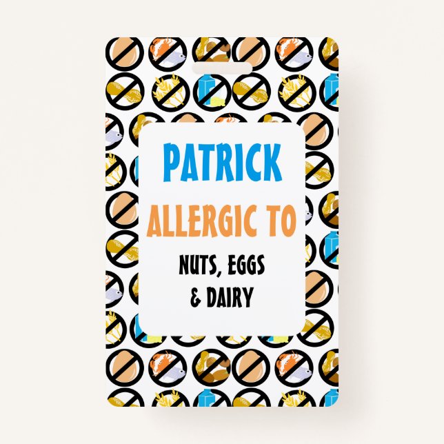 Badge La coutume badine des symboles vigilants (Devant)