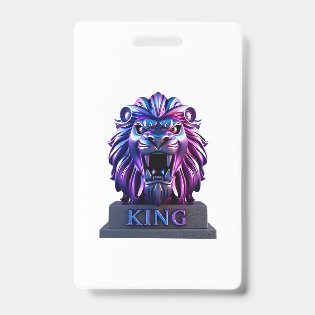 Badge La face de lion (Avant)