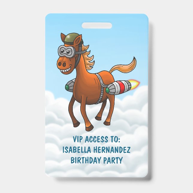 Badge La fête aérienne du Rocket Pony (Avant)