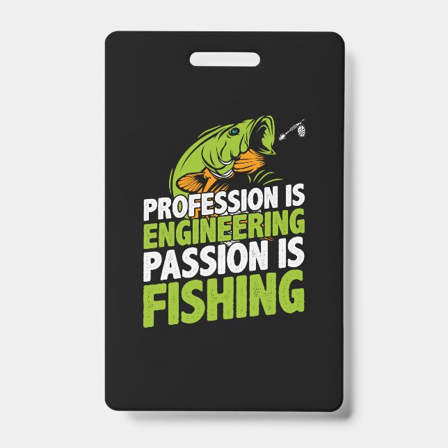 Badge La profession d'ingénieur est l'ingénierie (Avant)