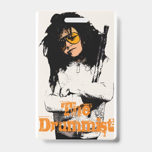 Badge La puce Barkhouse est le Drummist. Passage de VIP (Avant)